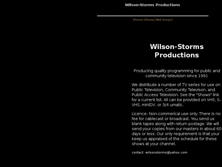 www.wilsonstorms.info