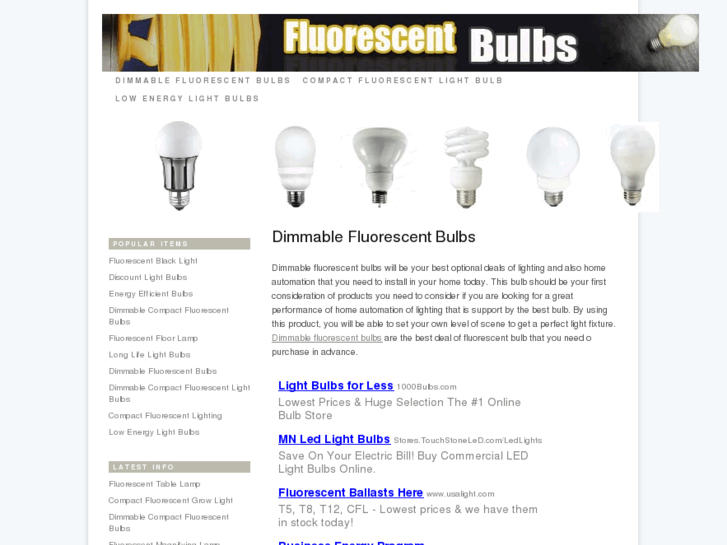 www.dimmablefluorescentbulbs.org