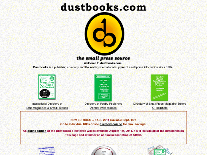 www.dustbooks.com