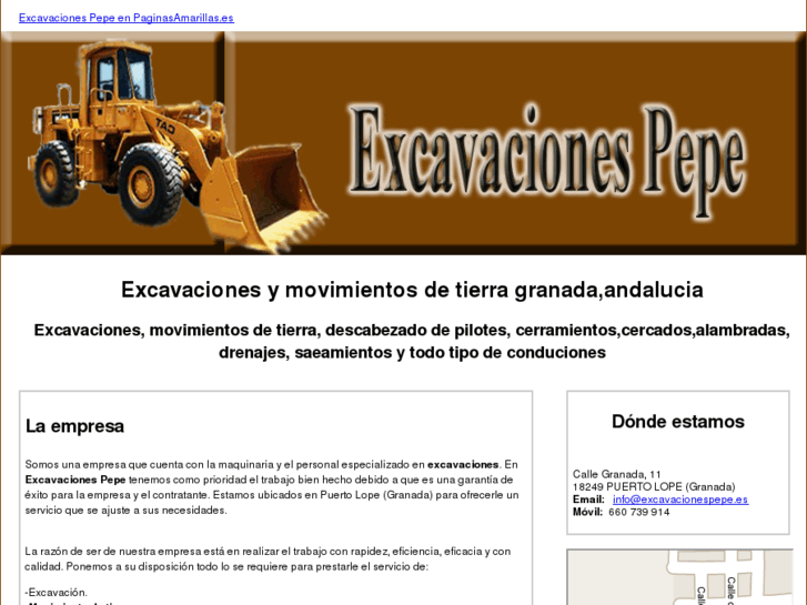 www.excavacionespepe.es