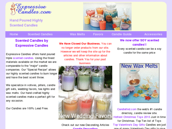 www.expressivecandles.com