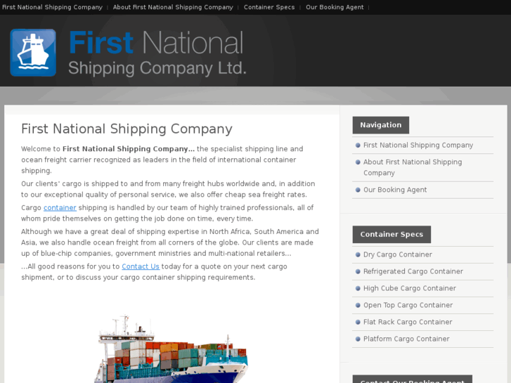 www.firstnationalshippingcompany.com