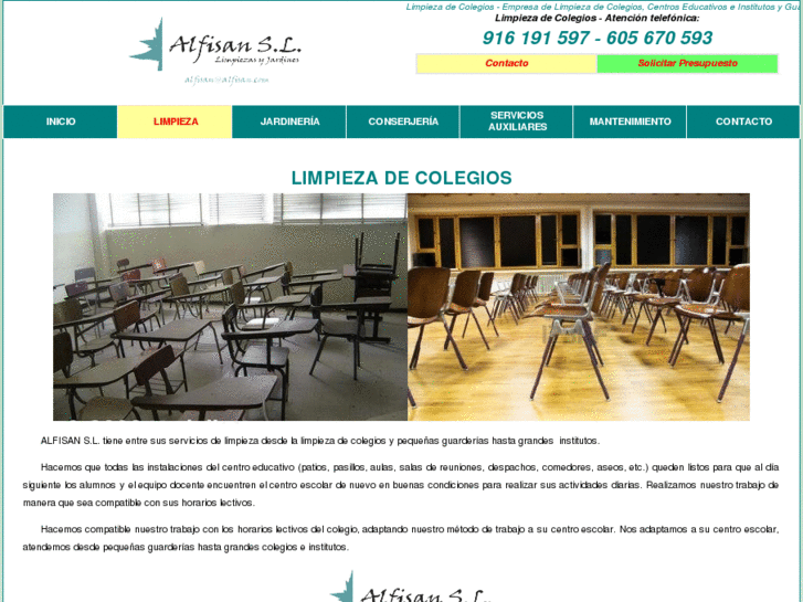 www.limpiezadecolegios.com