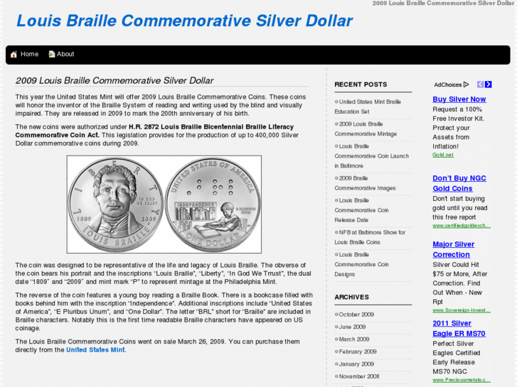 www.louisbraillecoins.com