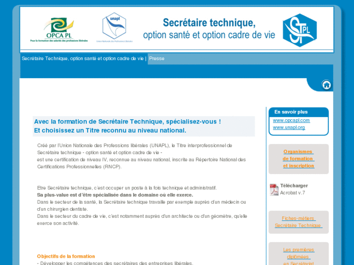 www.secretairetechnique.fr