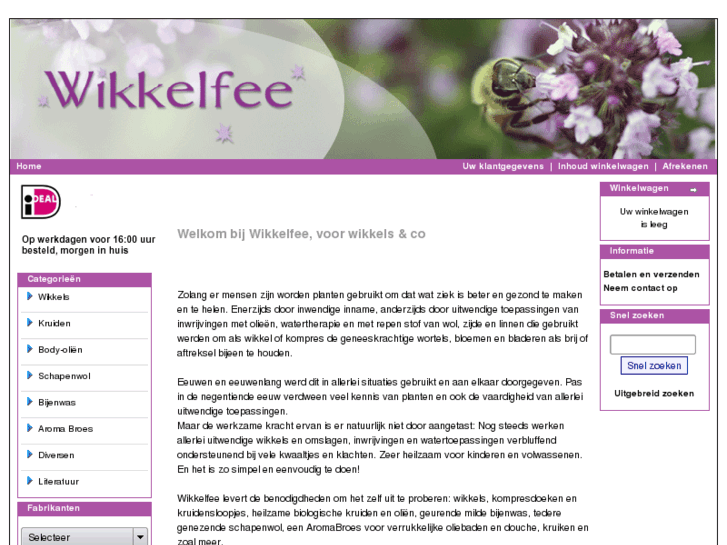 www.wikkelfee.nl