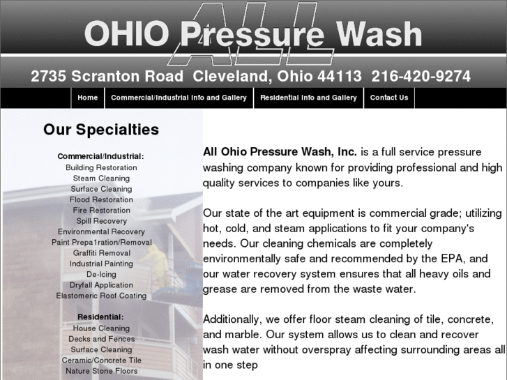 www.allohiopressurewash.com