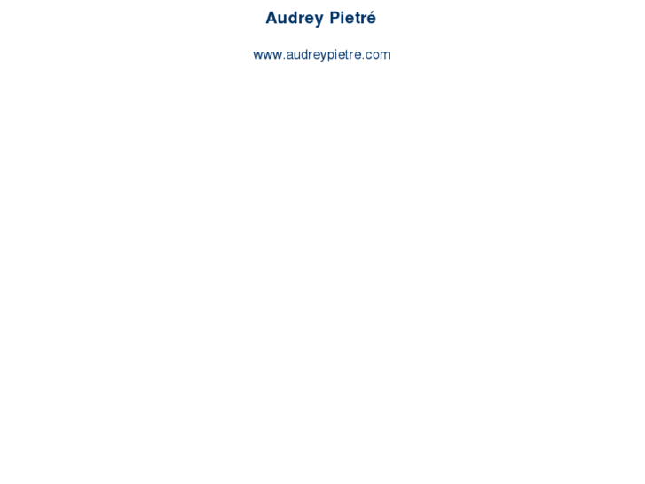 www.audreypietre.com