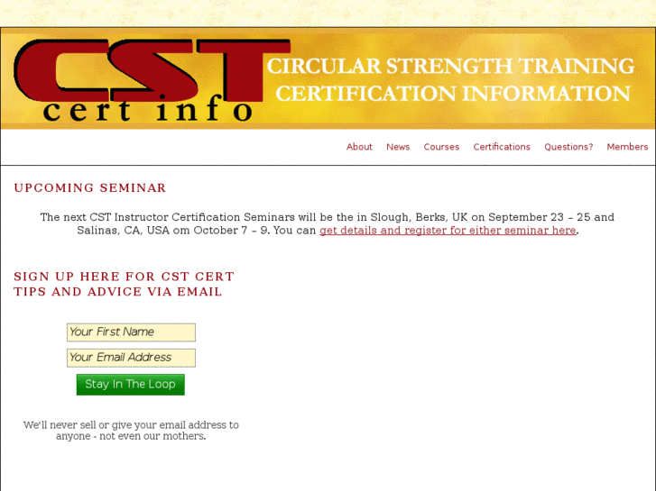 www.cstcert.com