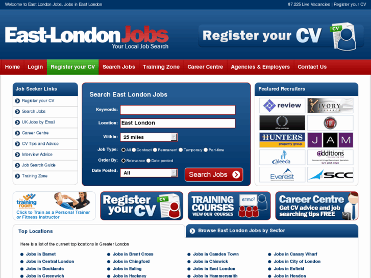 www.eastlondonjobs.co.uk