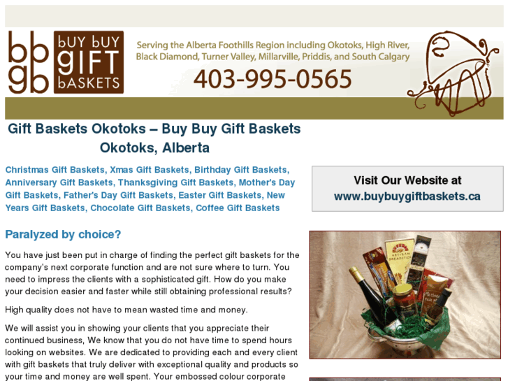 www.giftbasketsokotoks.com