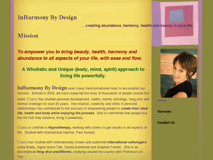 www.inharmonybydesign.com