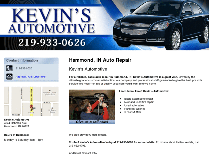 www.kevinsautomotiveandsales.com