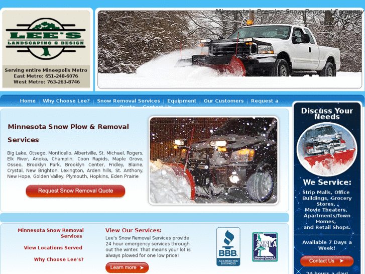 www.leessnowremoval.com