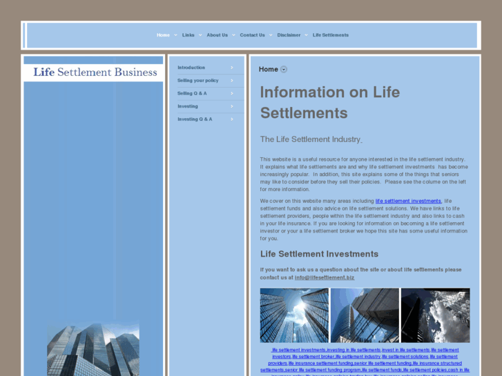 www.lifesettlement.biz