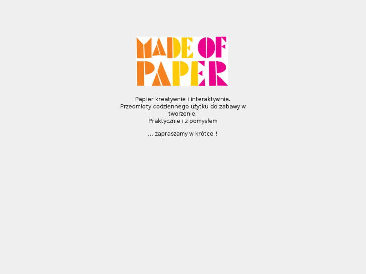 www.madeofpaper.com