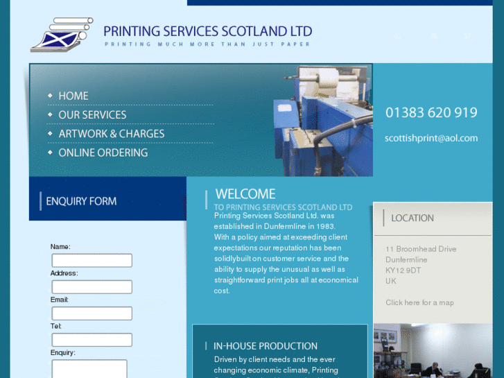 www.printingservicesscotland.com