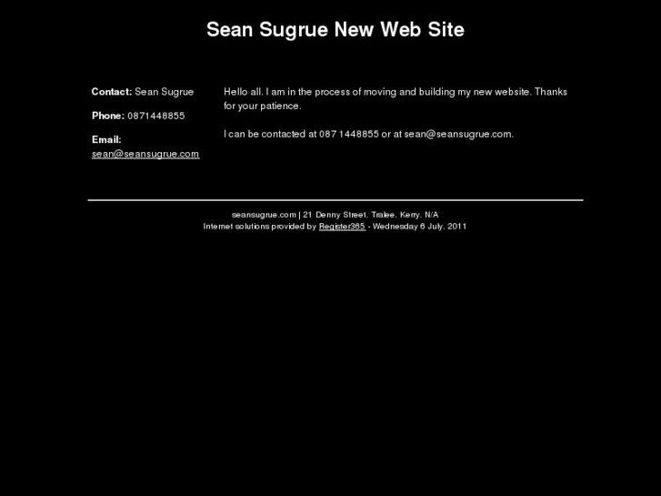 www.seansugrue.com