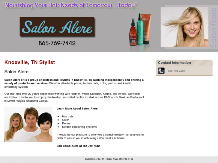 www.beautysalonalere.com