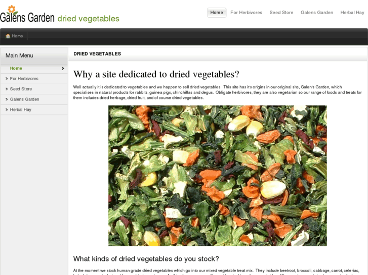www.dried-vegetables.co.uk