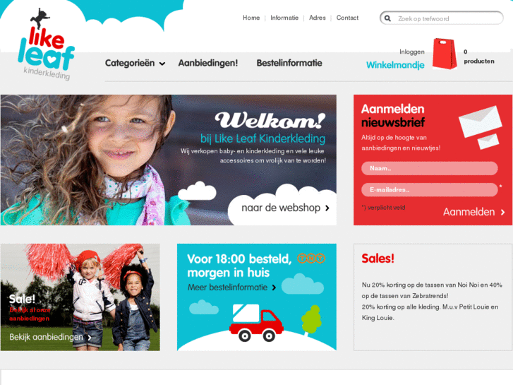 www.likeleafkinderkleding.nl