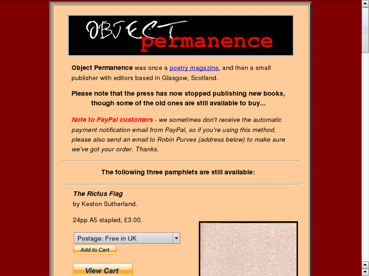 www.objectpermanence.co.uk