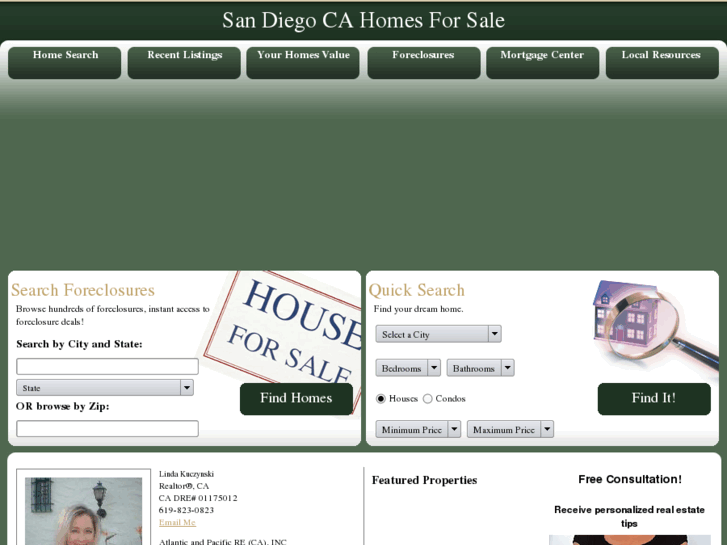 www.sandiegoareahomesearch.com