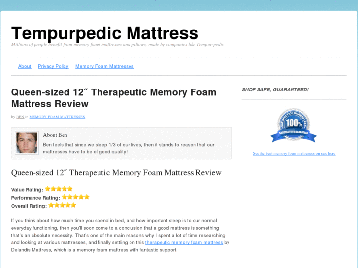 www.tempurpedic-mattress.com