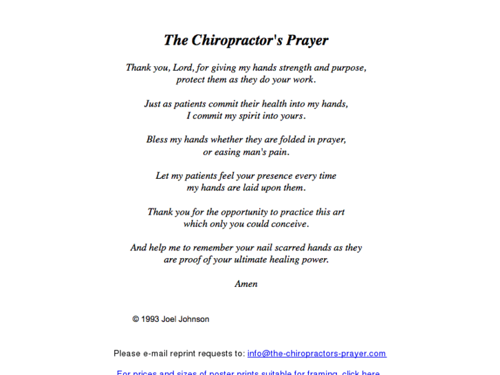 www.the-chiropractors-prayer.com