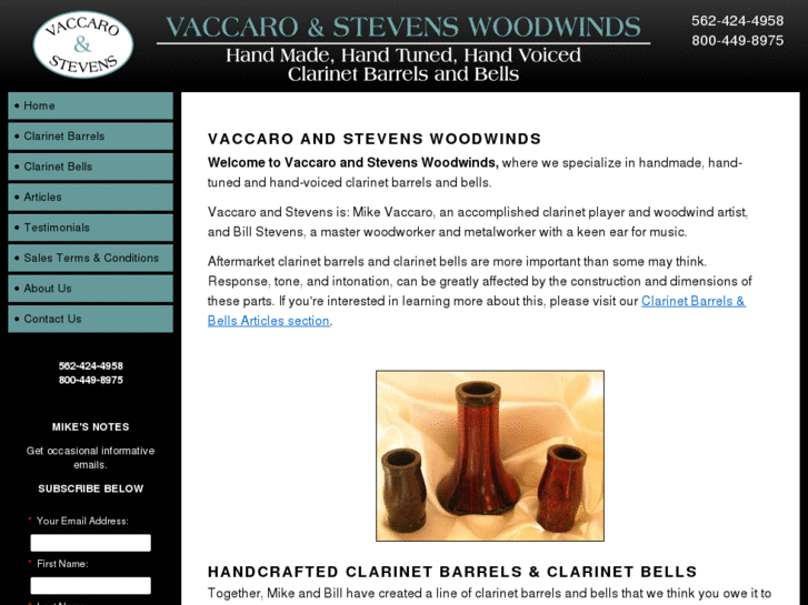 www.vaccaroandstevenswoodwinds.com