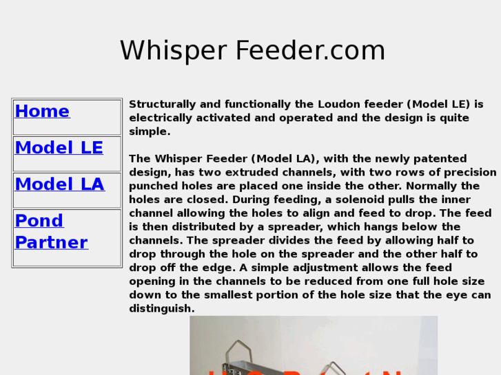 www.whisperfeeder.com