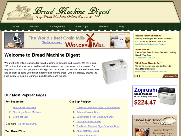 www.breadmachinedigest.com