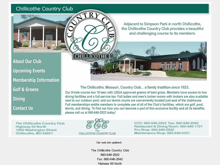 www.chillicothecountryclub.com