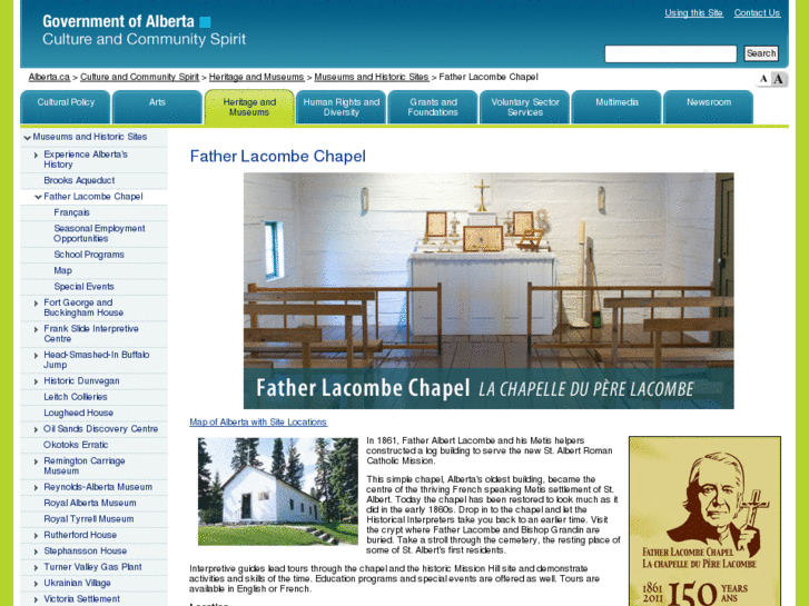 www.fatherlacombechapel.org