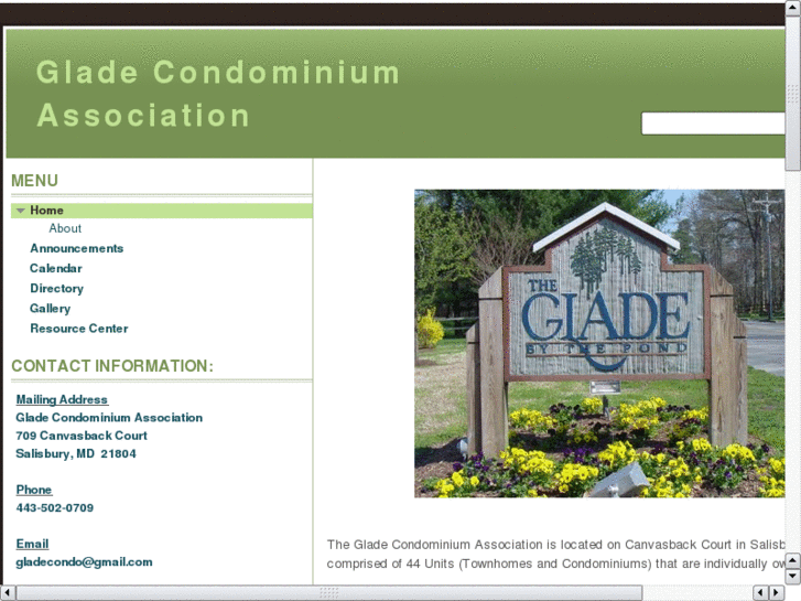 www.gladecondo.org