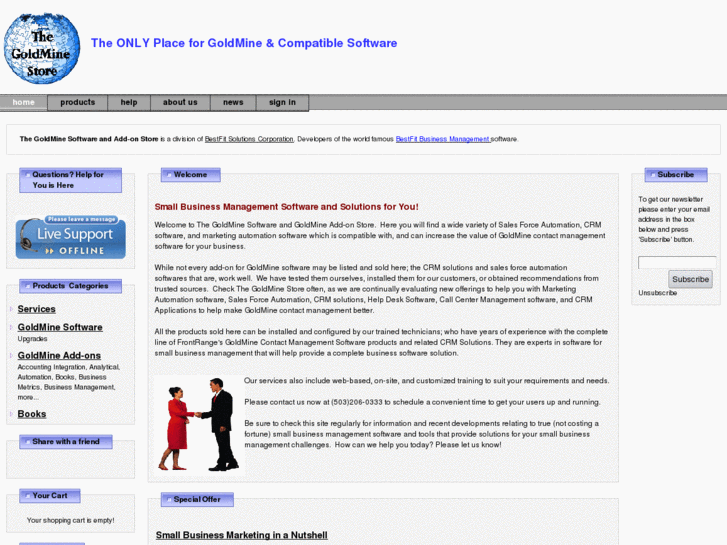 www.goldminesoftwarestore.com