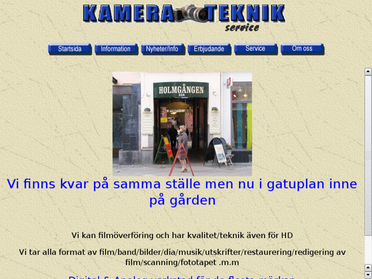 www.kamerateknik.m.se