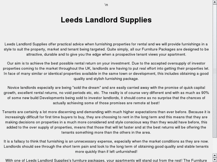 www.landlordsuppliesleeds.com