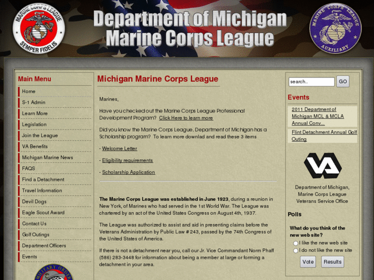 www.michiganmarines.org