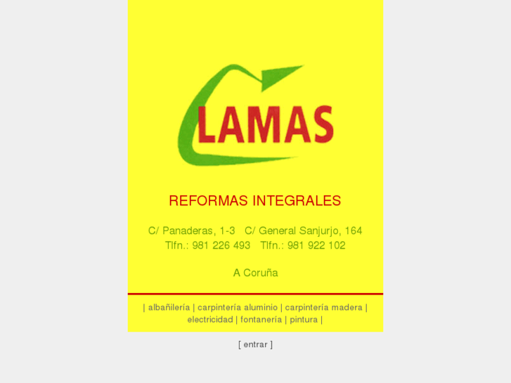 www.reformaslamas.es