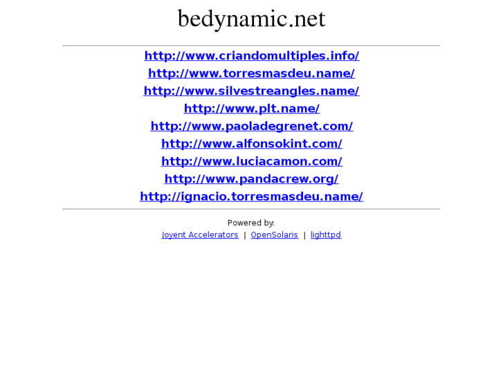 www.bedynamic.net