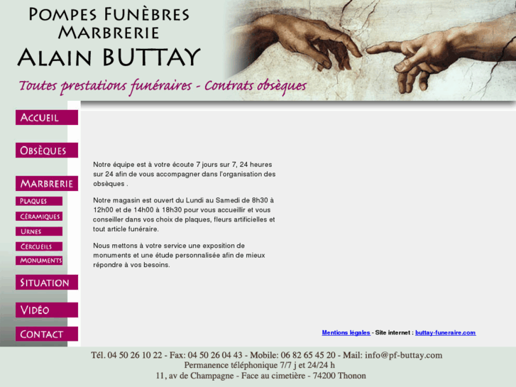 www.buttay-funeraire.com