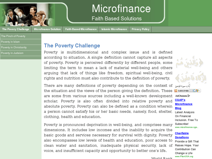 www.faithbasedmicrofinance.info