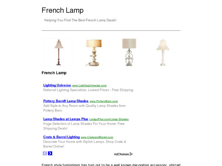 www.frenchlamp.net