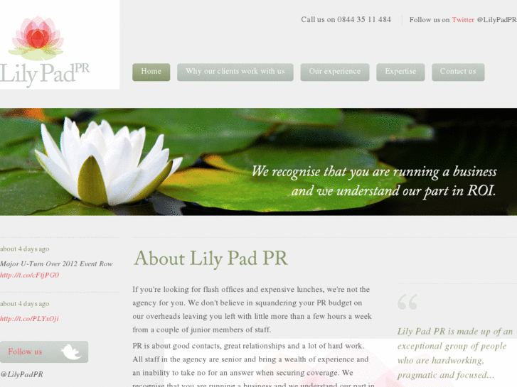 www.lilypadpr.co.uk