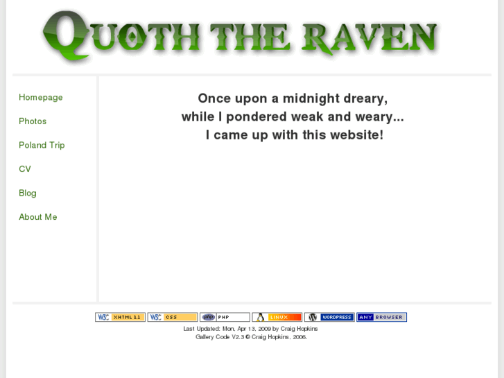 www.quoththeraven.co.uk