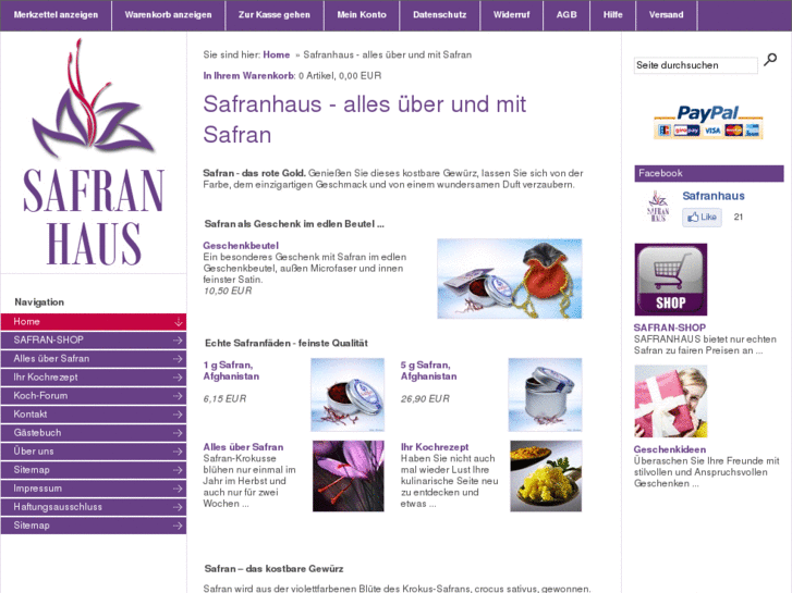 www.safranhaus.com