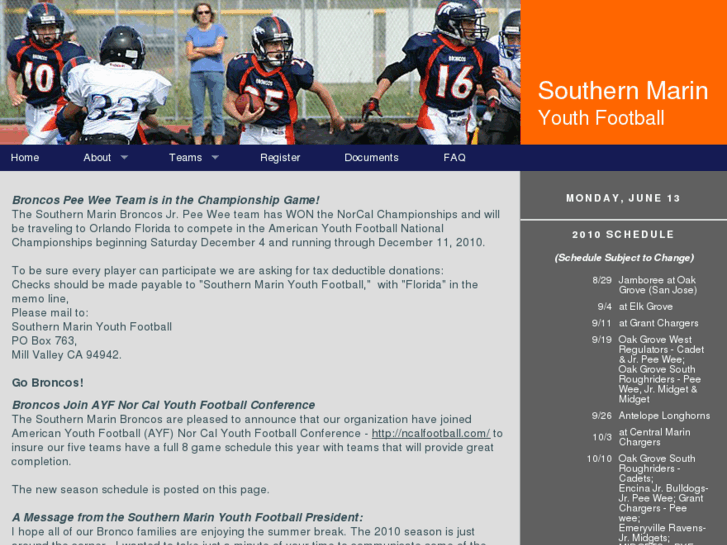 www.southernmarinfootball.org