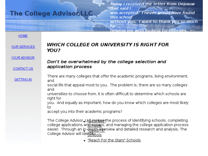 www.the-college-advisor.com