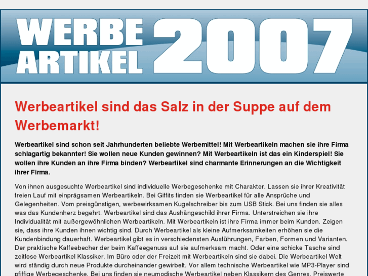 www.werbeartikel-2007.de